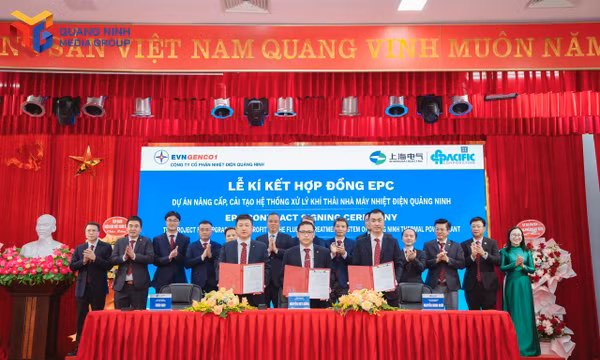 Nhiệt điện Quảng Ninh triển khai nâng cấp hệ thống xử lý khí thải