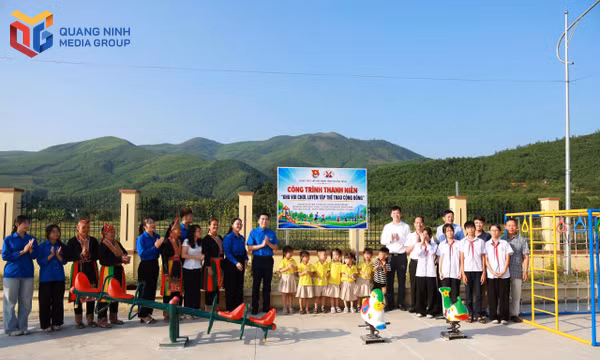 Hoành Bồ gắn biển khu vui chơi, luyện tập thể thao cộng đồng