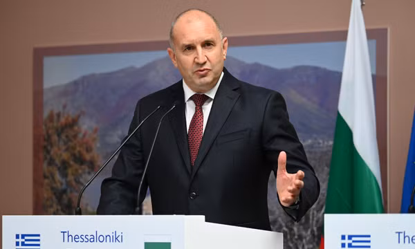 Thủ tướng Bulgaria Rumen Radev. Ảnh: AP