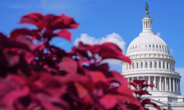 Tòa nhà Điện Capitol của Mỹ tại thủ đô Washington, ngày 18/9/2026. Ảnh: AP