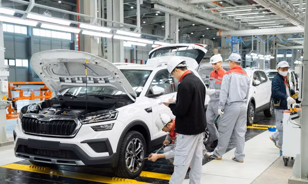 Từ nhà máy Thành Công Việt Hưng đến những cung đường vùng mỏ, Škoda Kushaq khẳng định lợi thế riêng