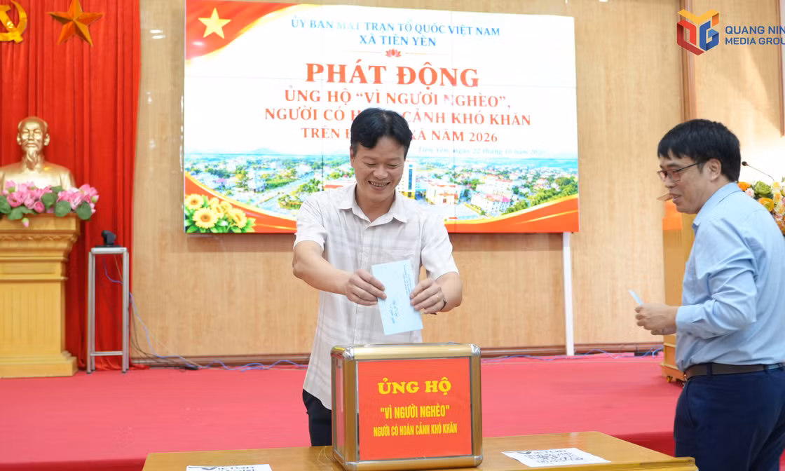 Xã Tiên Yên phát động hưởng ứng Tháng cao điểm “Vì người nghèo” năm 2026