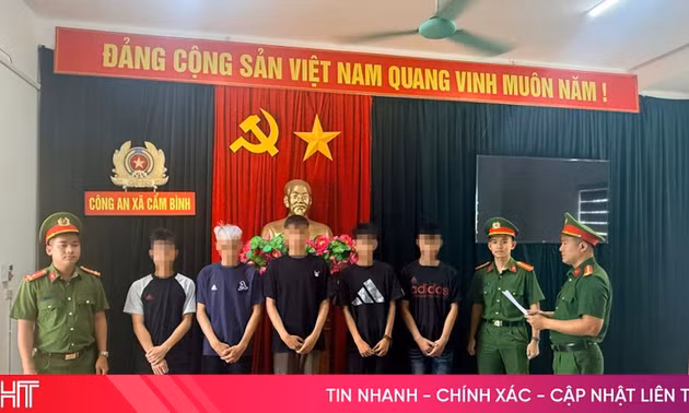 Khởi tố 5 bị can gây rối trật tự công cộng trên quốc lộ 1