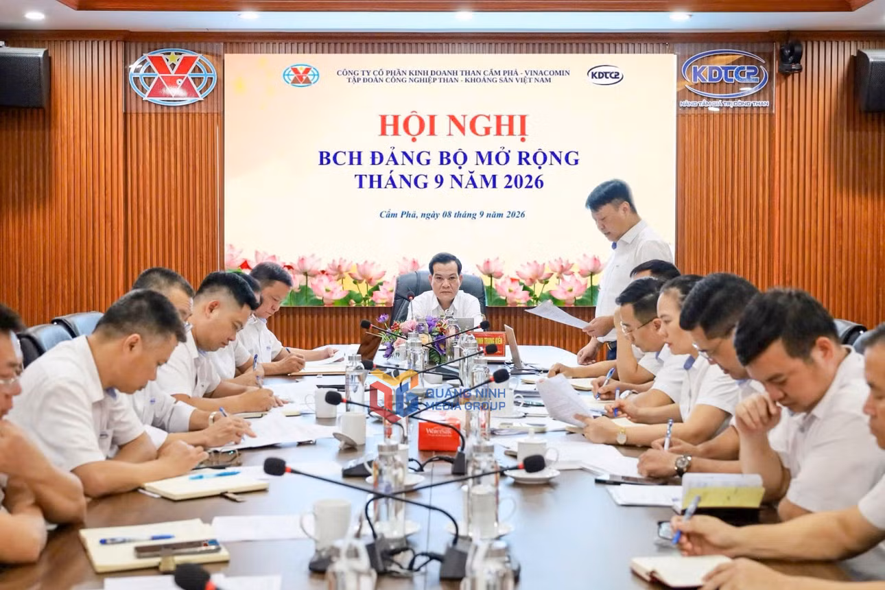 Đảng ủy Công ty CP Kinh doanh than Cẩm Phả - Vinacomin triển khai cụ thể hoá các Nghị quyết của Đảng vào thực tiễn.