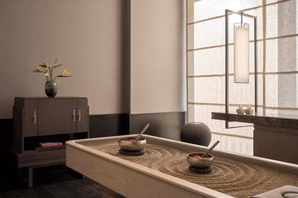 Phòng trị liệu cát thạch anh của spa Regent Phú Quốc - Ảnh: Regent Phú Quốc