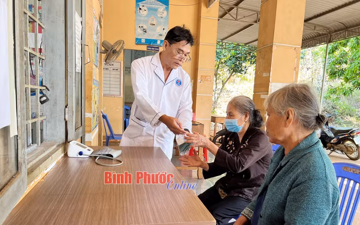 Công tác chăm sóc sức khỏe nhân dân luôn được Trạm Y tế xã Lộc Thuận thực hiện tốt