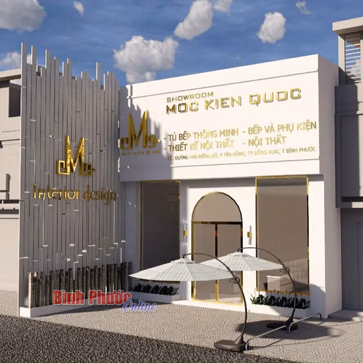 Show room công ty Mộc Kiến Quốc chuẩn bị khai trương vào cuối tháng 11