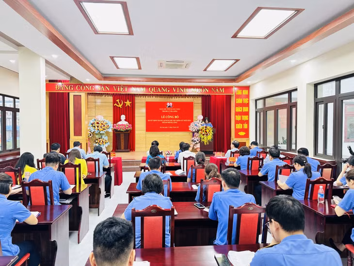Quang cảnh buổi lễ.
