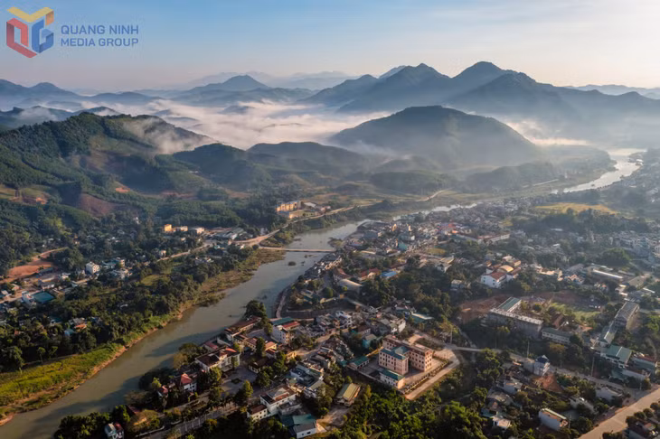Một góc thị trấn Ba Chẽ hôm nay.
