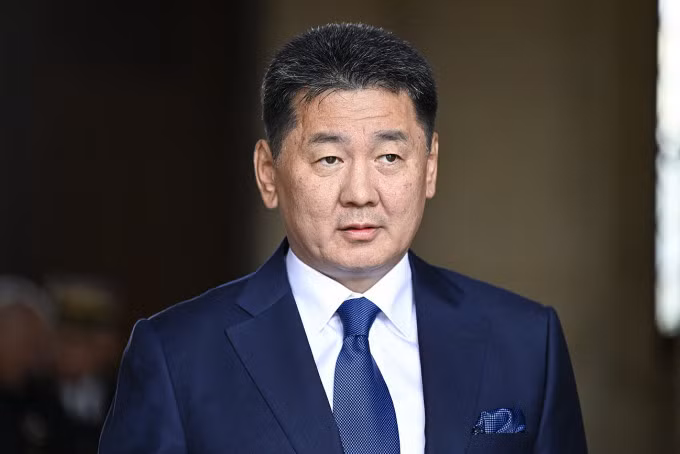 Tổng thống Mông Cổ Ukhnaagiin Khurelsukh. Ảnh: Reuters