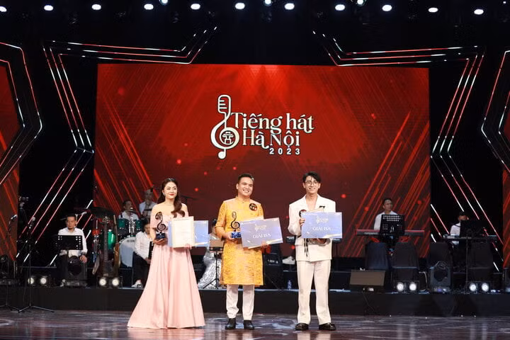 Các thí sinh đạt giải Ba.