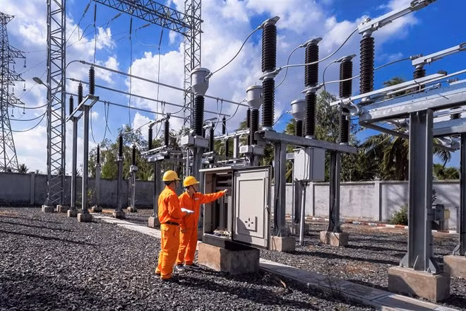 EVN tiếp tục gặp khó khăn về tài chính trong năm 2023. Ảnh: EVN