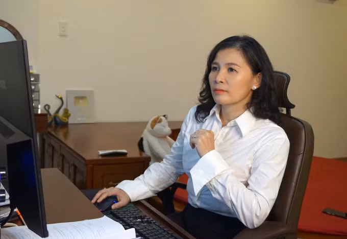 Bà Đặng Thị Hàn Ni. Ảnh: Fanpage Nhà báo Hàn Ni