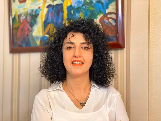 Nhà hoạt động và nhà báo người Iran Narges Mohammadi. Ảnh: Reuters