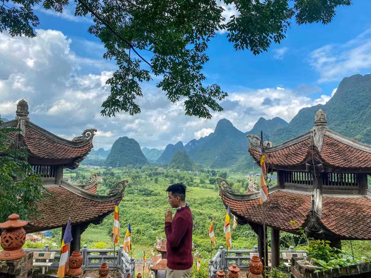 Chùa Phật Tích Trúc Lâm. Ảnh: Thanh Tính