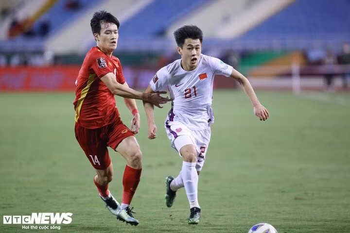 Đội tuyển Việt Nam thắng Trung Quốc ở vòng loại World Cup 2022. (Ảnh: Minh Anh)
