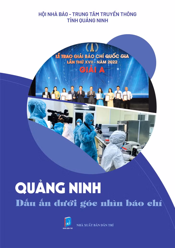 Cuốn sách “Quảng Ninh - Dấu ấn dưới góc nhìn báo chí”.