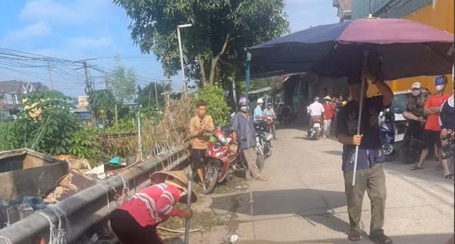 Hiện trường nơi xảy ra vụ tai nạn. Ảnh: Minh Châu