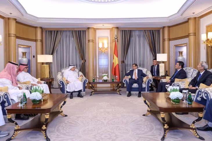 Thủ tướng Phạm Minh Chính tiếp lãnh đạo các tập đoàn lớn của Saudi Arabia gồm Zamil, Lulu và Ajlan &amp; Bros.