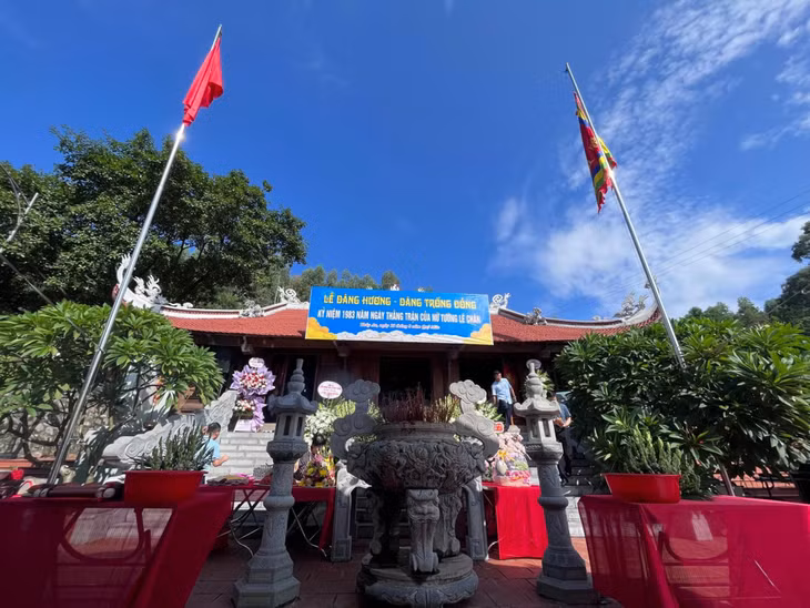 Quang cảnh buổi lễ