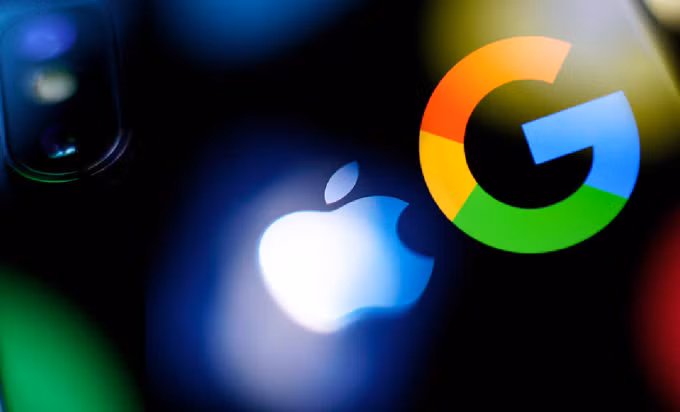 Google được cho là trả hàng chục tỷ USD cho Apple để đặt trình tìm kiếm mặc định. Ảnh:RT.