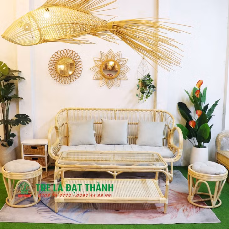 Tre Lá Đạt Thành - Xưởng bán hàng thủ công mỹ nghệ mây tre đan xuất khẩu ảnh 4 Tre Lá Đạt Thành - Xưởng bán hàng thủ công mỹ nghệ mây tre đan xuất khẩu ảnh 4