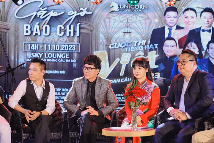 Ban tổ chức công bố cuộc thi "Tiếng hát Việt toàn cầu" lần đầu được tổ chức.