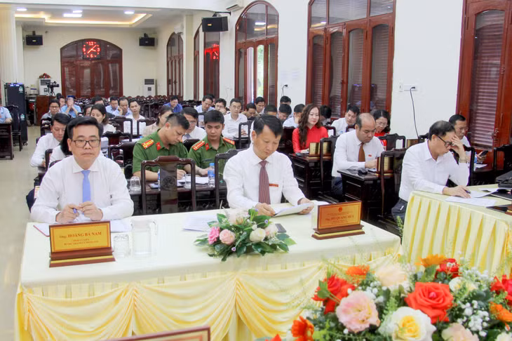 Quang cảnh kỳ họp.