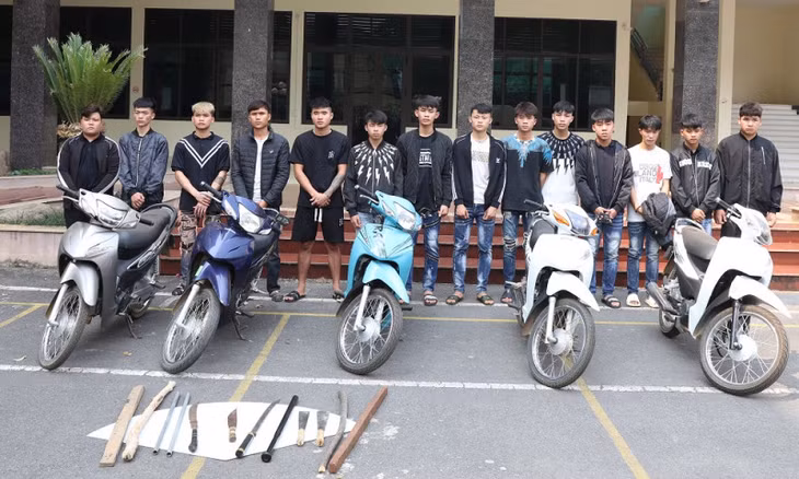 Nhiều đối tượng trong vụ án chưa đủ 18 tuổi.
