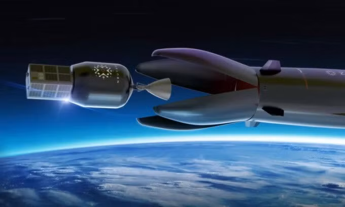 Thiết kế phần chóp hình cánh hoa của tên lửa Neutron. Ảnh: Rocket Lab