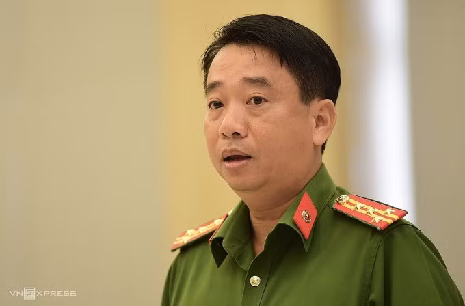 Đại tá Nguyễn Thanh Điệp, Phó giám đốc công an tỉnh Bình Dương. Ảnh: Thanh Tùng
