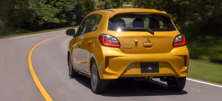 Hộp số sàn trên Mitsubishi Mirage 2023 bị khai tử tại thị trường Mỹ
