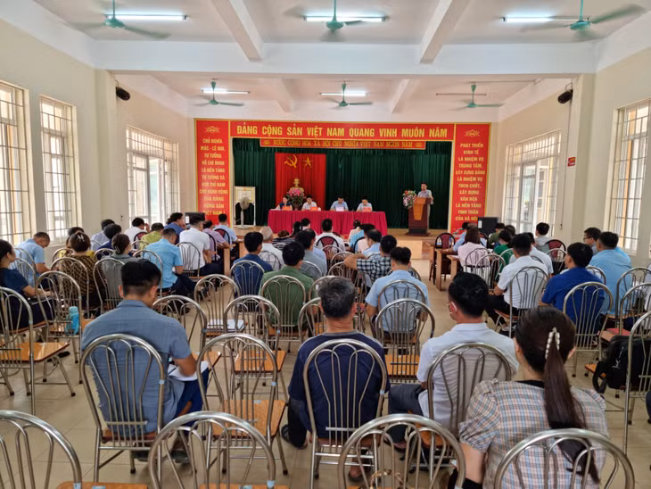 UBND TP Hạ Long họp kiểm điểm tiến độ GPMB của 2 dự án trọng điểm trên địa bàn các xã Sơn Dương, Đồng Lâm, Đồng Sơn.