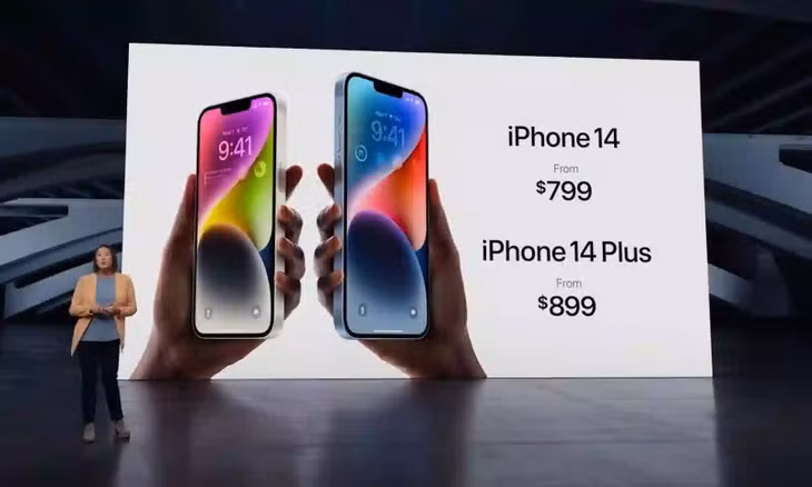 Apple công bố giá iPhone 14 và 14 Plus tại sự kiện Far Out