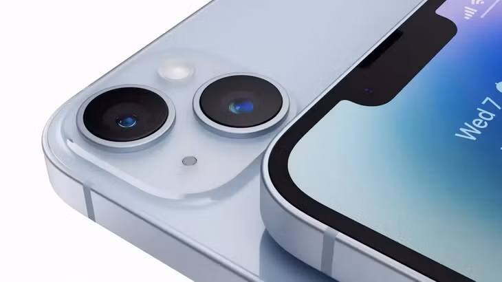 Camera sau của iPhone 14
