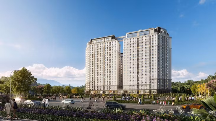 Toà tháp Bada Tower và San Tower lấy cảm hứng từ không gian sống chất lượng tại thành phố Busan.
