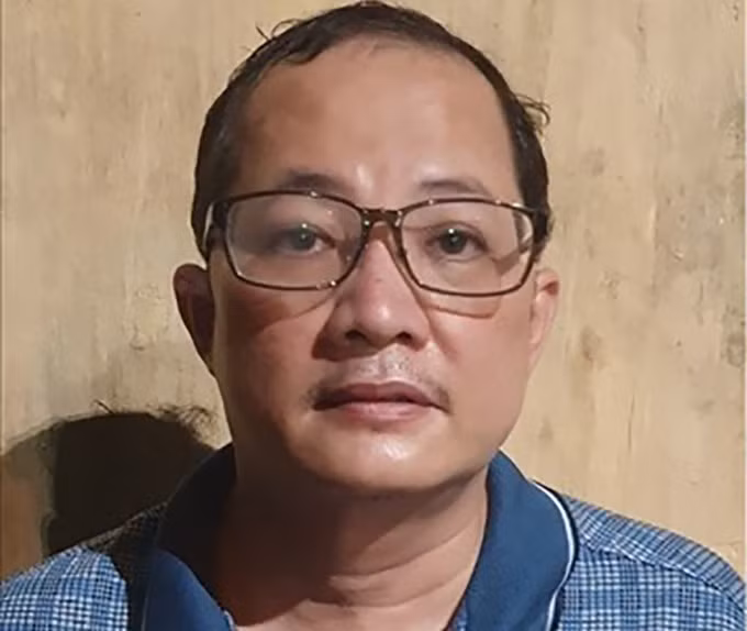 Ông Nguyễn Minh Quân, Giám đốc Bệnh viện Thủ Đức là bị cáo trong vụ án khác. Ảnh:Bộ Công an