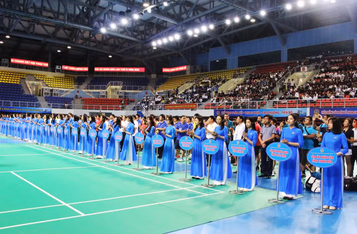 Vòng chung kết Hội thao TAND lần thứ IV năm 2022 có sự tham gia của 360 vận động viên.