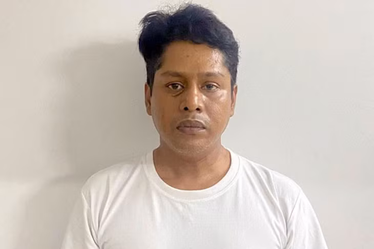 Bị cáo Abedin Ahmed.