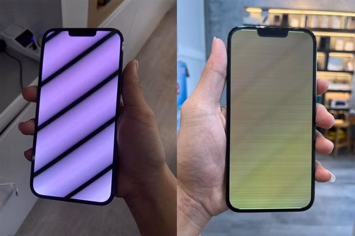 Màn hình iPhone 13 Pro/Pro Max bị sọc, chuyển xanh, tím sau khi nâng cấp iOS 15.6.