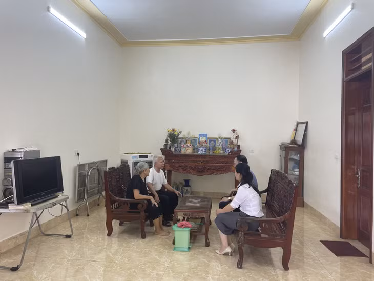 Căn nhà khang trang của ông Hoàng Văn Ba (khu Vĩnh Xuân, phường Mạo Khê, TX Đông Triều).