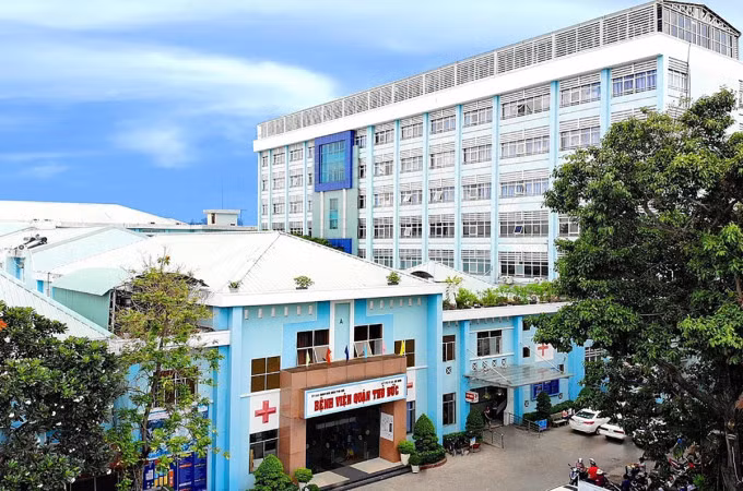 Bệnh viện quận Thủ Đức, nay là Bệnh viện thành phố Thủ Đức. Ảnh: Bệnh viện