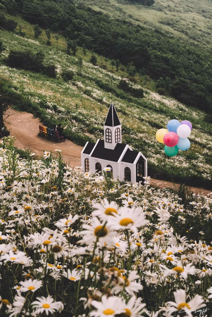 “Một lần, mình tình cờ thấy bức ảnh rất đẹp ở ga tàu Seoul. Khoảnh khắc đó mình thường thấy nhưng khi lên ảnh lại vô cùng ấn tượng. Mình bắt đầu tìm hiểu về nhiếp ảnh phong cảnh rồi đi đến nhiều vùng du lịch nổi tiếng của Hàn Quốc để “luyện tay nghề””, Sơn tâm sự