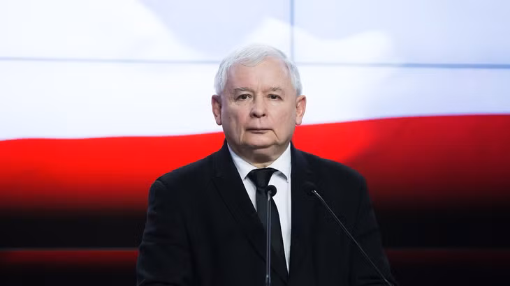 Lãnh đạo đảng Công lý và Luật pháp (PiS) Ba Lan, ông Jaroslaw Kaczynski. Ảnh: Getty