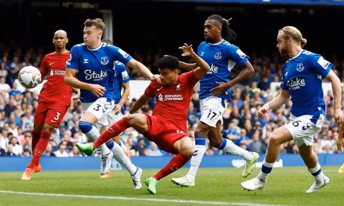 Liverpool lần thứ tư rơi điểm khi hàng công phung phí nhiều cơ hội. Ảnh: Reuters.