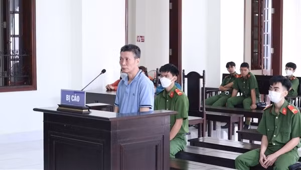 Bị cáo Nguyễn Văn Thịnh tại phiên xét xử.