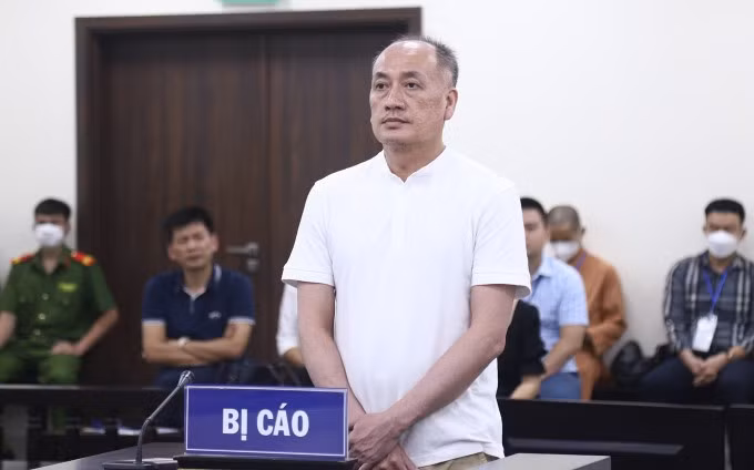 Bị cáo Bùi Trung Kiên. Ảnh: Danh Lam