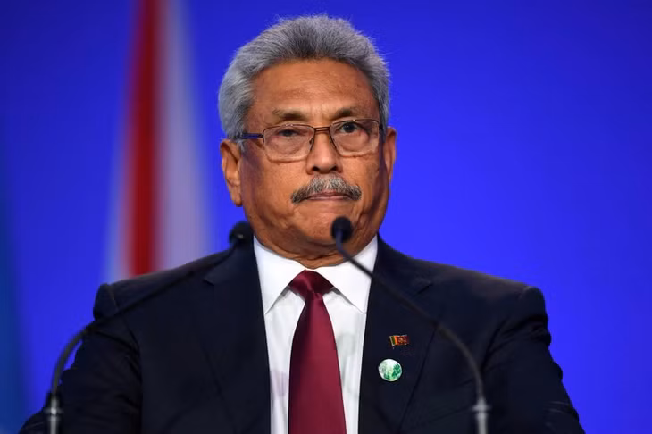 Cựu Tổng thống Sri Lanka Gotabaya Rajapaksa. (Ảnh: Reuters)