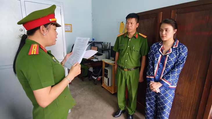 Nguyễn Hà Vi bị bắt tạm giam để phục vụ điều tra