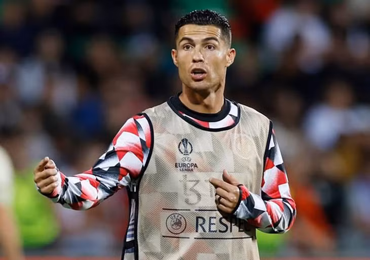Ronaldo đang xây dựng hình ảnh tích cực và cháy hết mình cùng Man Utd. ẢNH: GETTY